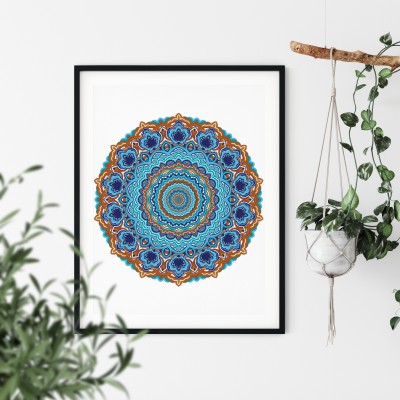 Złota plaża na białym tle