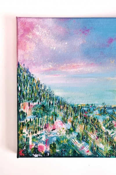 Letni pejzaż-seria Ukojenie 2022 SPRZEDANY