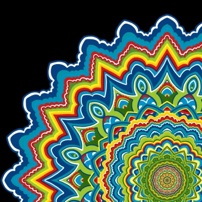 Energia na czarnym tle