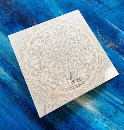 Kartka Pozytywne Wibracje (wersja z czarnym)