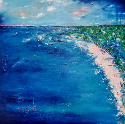 Serenity collection-Walking by sea