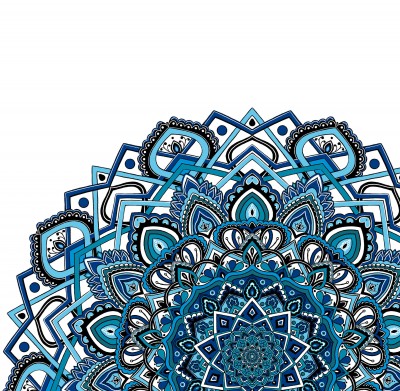 Cicha woda na białym tle